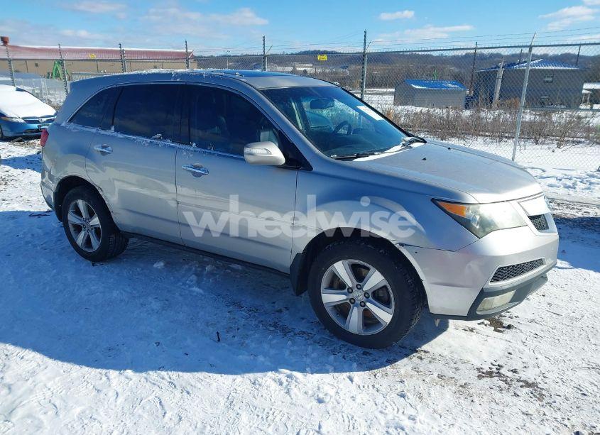 2011 Acura Mdx TECHNOLOGY PACKAGE (VIN 2HNYD2H61BH545970) main photo