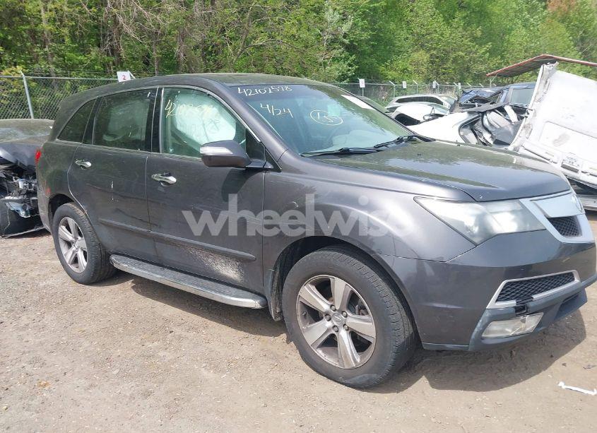 2011 Acura Mdx TECHNOLOGY PACKAGE (VIN 2HNYD2H65BH526323) main photo