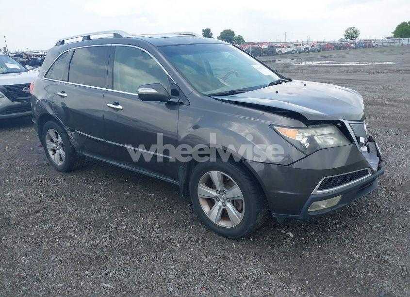 2011 Acura Mdx TECHNOLOGY PACKAGE (VIN 2HNYD2H66BH520823) main photo
