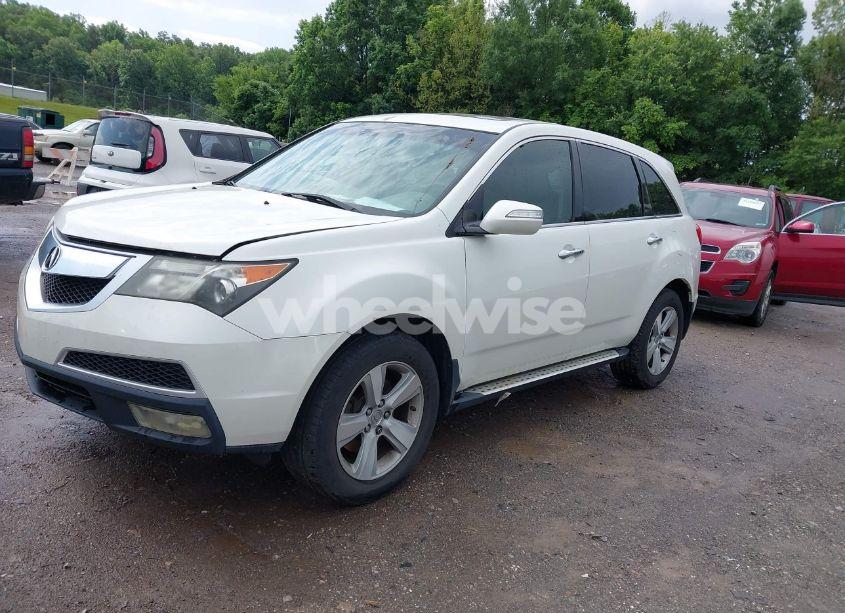 Photo 2 of 2011 Acura Mdx TECHNOLOGY PACKAGE (VIN 2HNYD2H67BH506204)