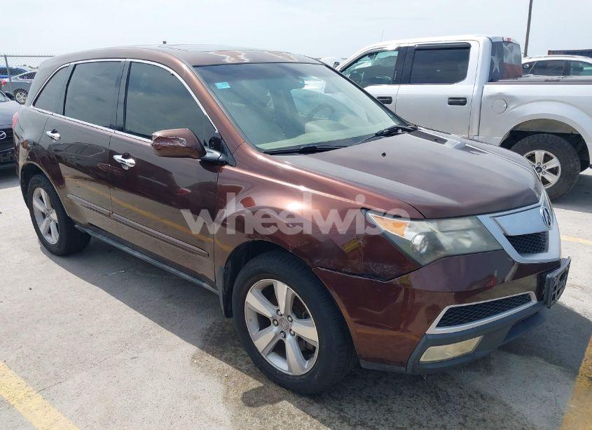 2011 Acura Mdx TECHNOLOGY PACKAGE (VIN 2HNYD2H68BH510567) main photo