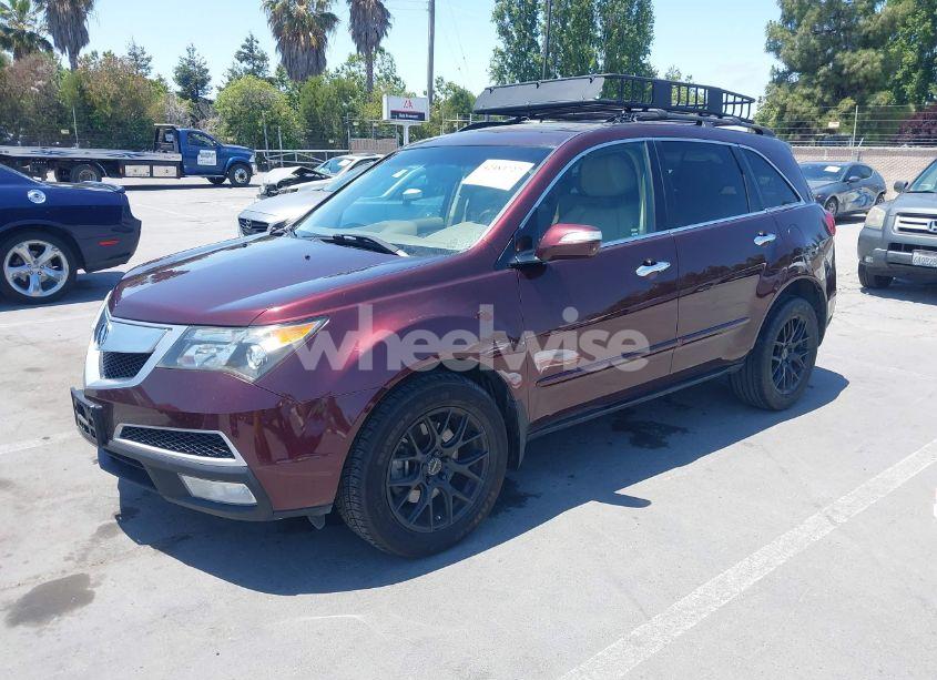 Photo 2 of 2011 Acura Mdx TECHNOLOGY PACKAGE (VIN 2HNYD2H68BH527062)