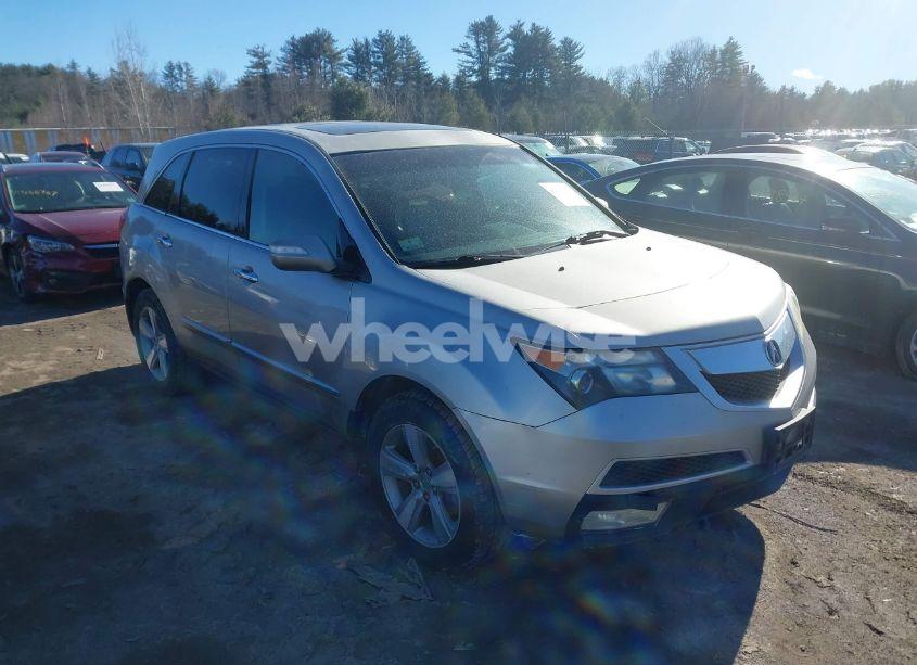 2011 Acura Mdx TECHNOLOGY PACKAGE (VIN 2HNYD2H68BH549076) main photo