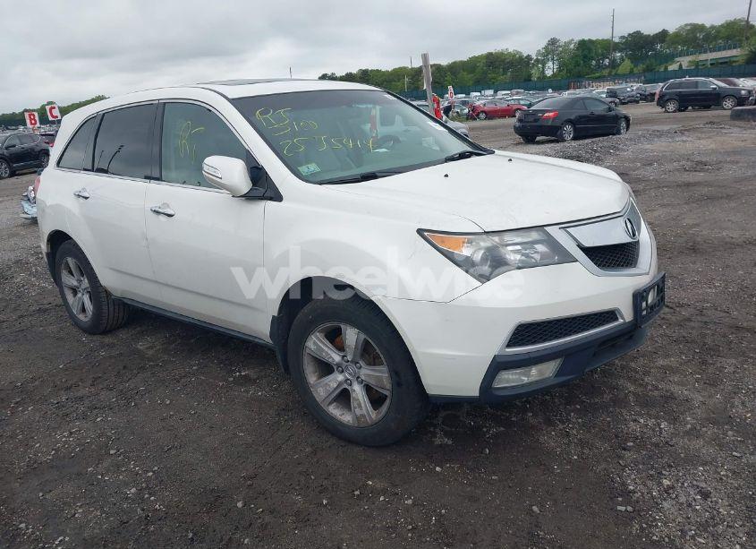 2011 Acura Mdx TECHNOLOGY (VIN 2HNYD2H69BH511906) main photo