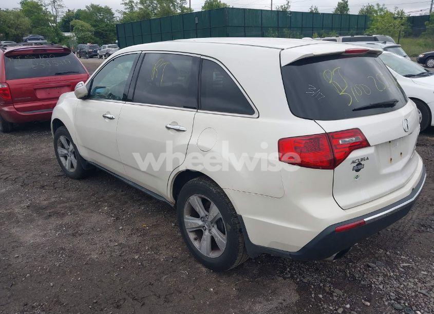 Photo 3 of 2011 Acura Mdx TECHNOLOGY (VIN 2HNYD2H69BH511906)