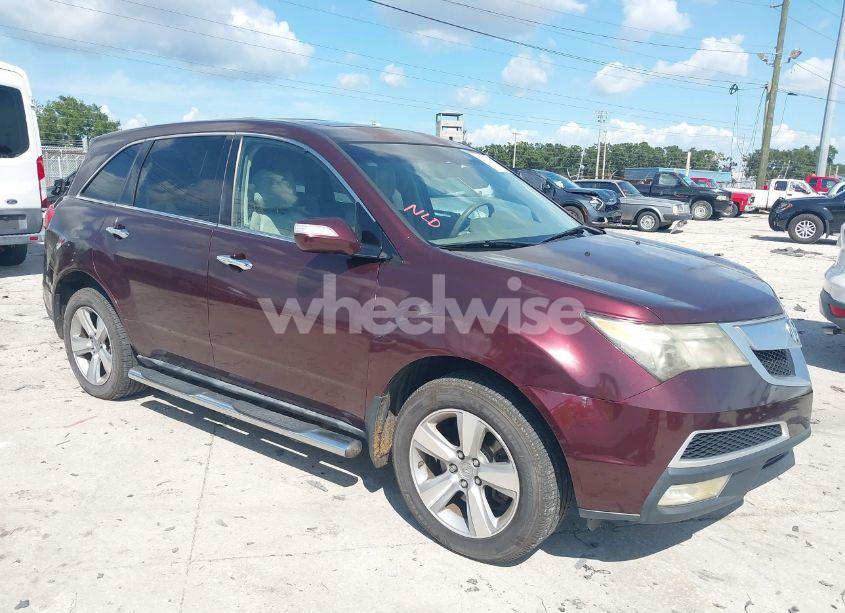 2011 Acura Mdx TECHNOLOGY PACKAGE (VIN 2HNYD2H69BH513378) main photo