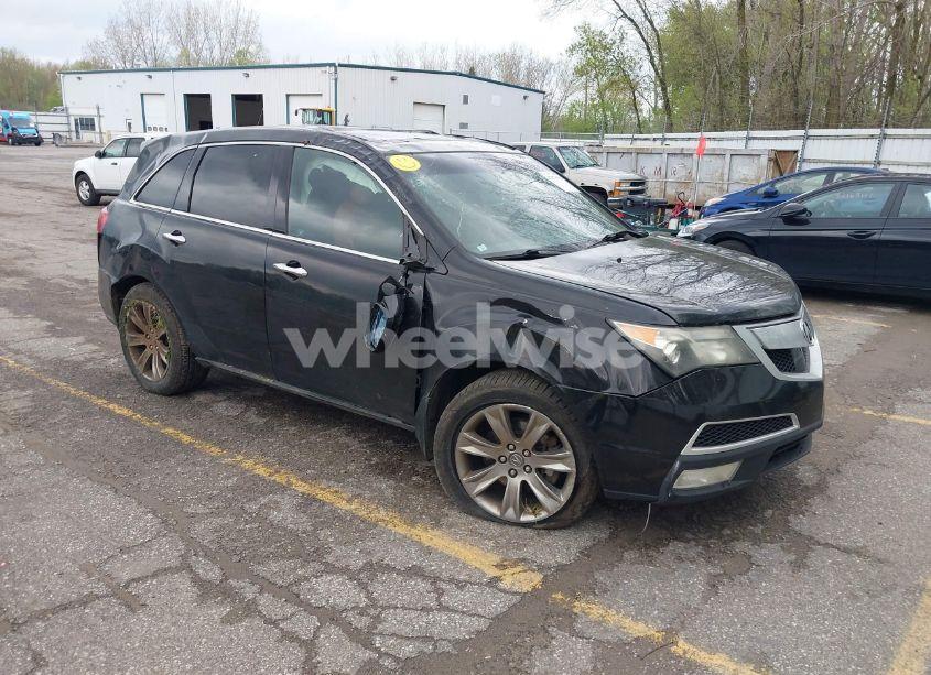2012 Acura Mdx ADVANCE PACKAGE (VIN 2HNYD2H69CH535138) main photo