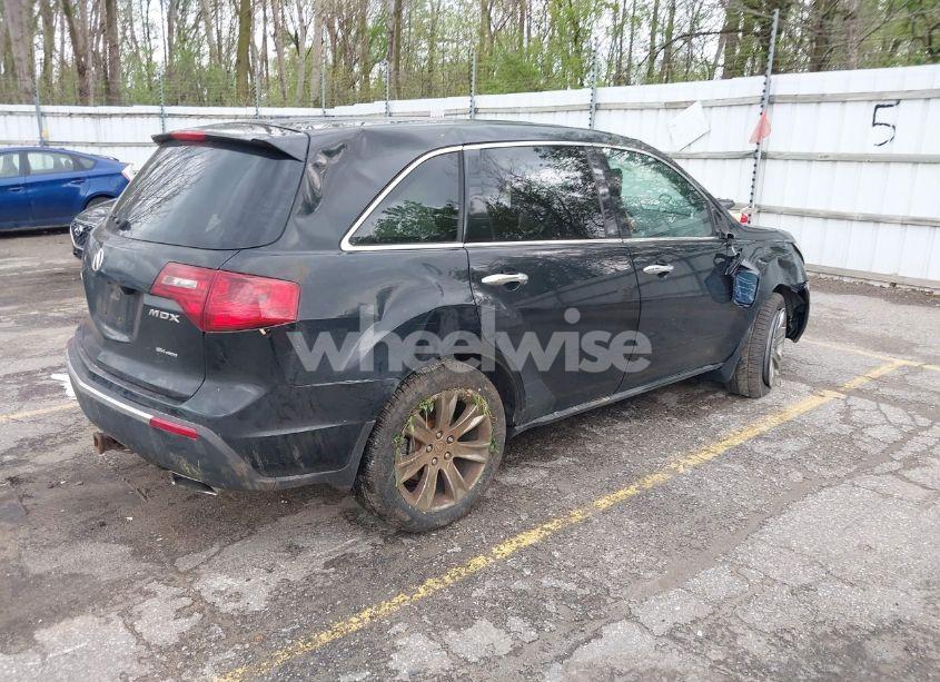 Photo 4 of 2012 Acura Mdx ADVANCE PACKAGE (VIN 2HNYD2H69CH535138)
