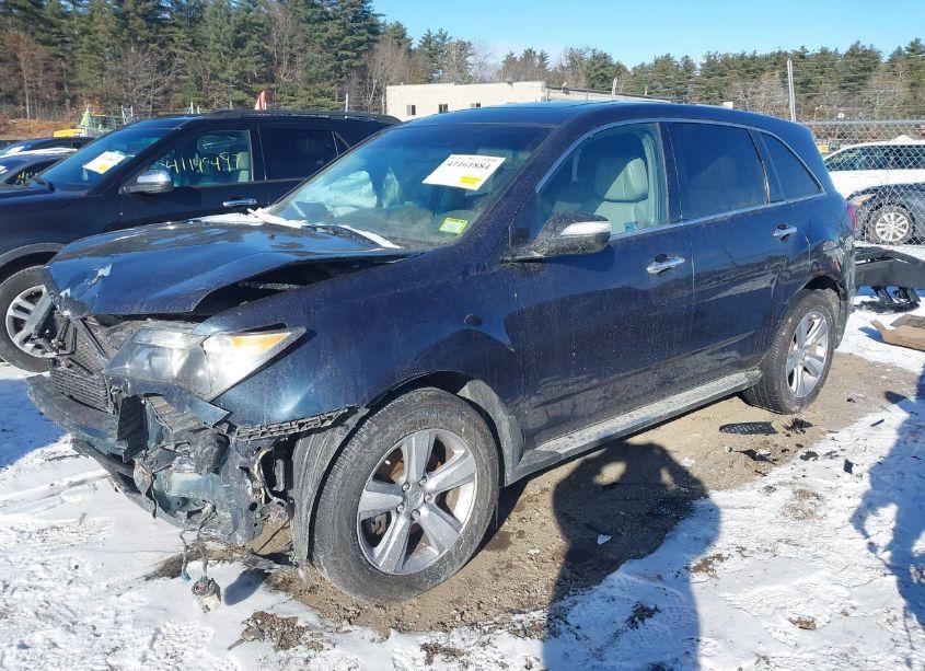 Photo 2 of 2011 Acura Mdx TECHNOLOGY PACKAGE (VIN 2HNYD2H6XBH525667)