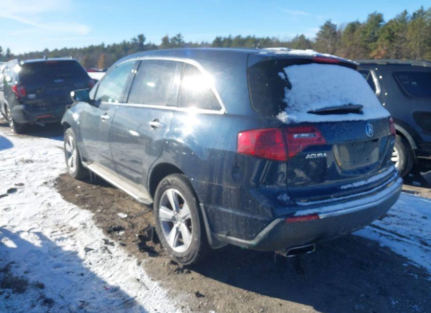 Photo 3 of 2011 Acura Mdx TECHNOLOGY PACKAGE (VIN 2HNYD2H6XBH525667)