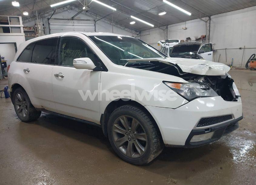 2011 Acura Mdx ADVANCE PACKAGE (VIN 2HNYD2H72BH534131) main photo