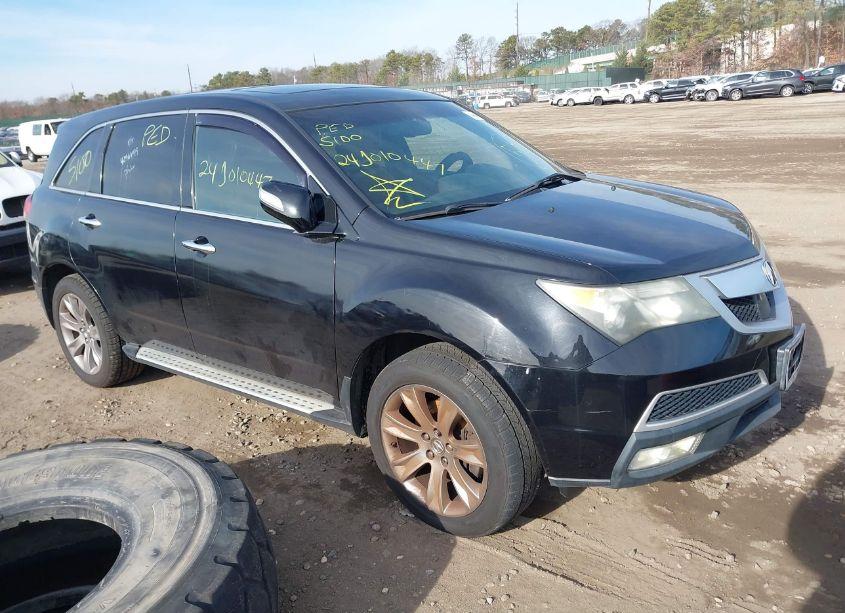 2011 Acura Mdx ADVANCE PACKAGE (VIN 2HNYD2H75BH534950) main photo