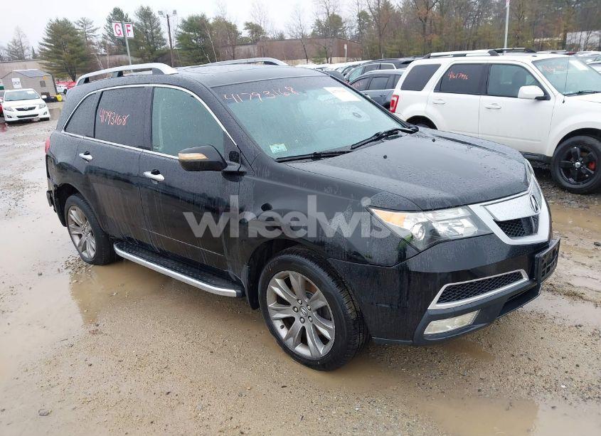 2011 Acura Mdx ADVANCE PACKAGE (VIN 2HNYD2H76BH508213) main photo