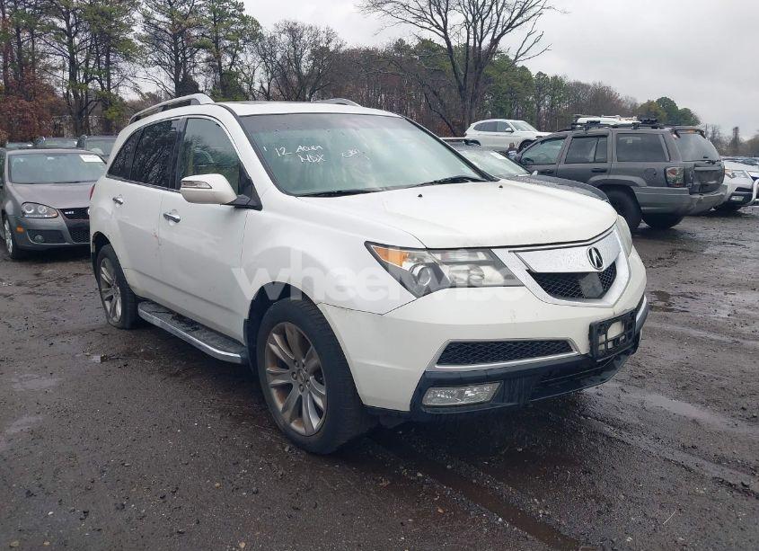 2012 Acura Mdx ADVANCE PACKAGE (VIN 2HNYD2H81CH521381) main photo