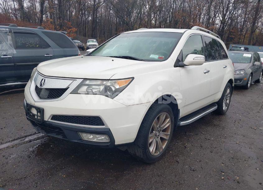 Photo 2 of 2012 Acura Mdx ADVANCE PACKAGE (VIN 2HNYD2H81CH521381)