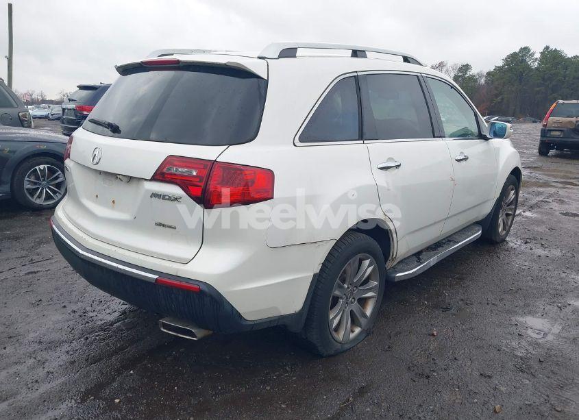 Photo 4 of 2012 Acura Mdx ADVANCE PACKAGE (VIN 2HNYD2H81CH521381)
