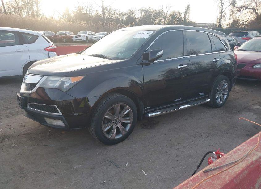 Photo 2 of 2012 Acura Mdx ADVANCE PACKAGE (VIN 2HNYD2H81CH543266)