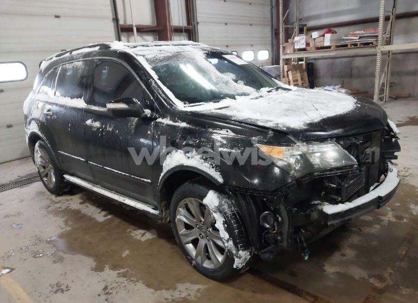 2012 Acura Mdx ADVANCE PACKAGE (VIN 2HNYD2H86CH511834) main photo