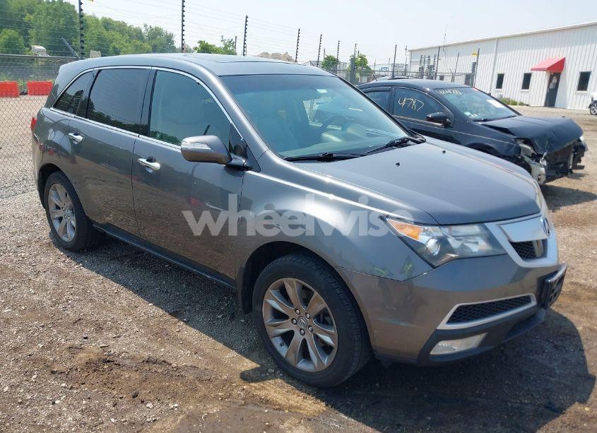 2012 Acura Mdx ADVANCE PACKAGE (VIN 2HNYD2H88CH501631) main photo