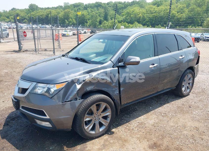 Photo 2 of 2012 Acura Mdx ADVANCE PACKAGE (VIN 2HNYD2H88CH501631)