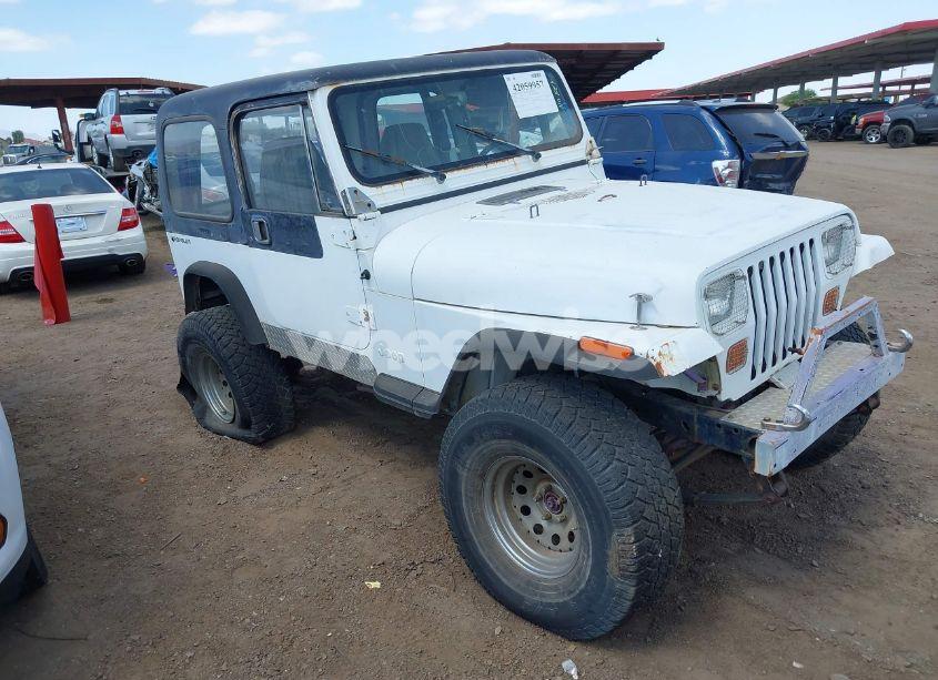 1992 Jeep Wrangler / YJ S (VIN 2J4FY19P0NJ552841) main photo