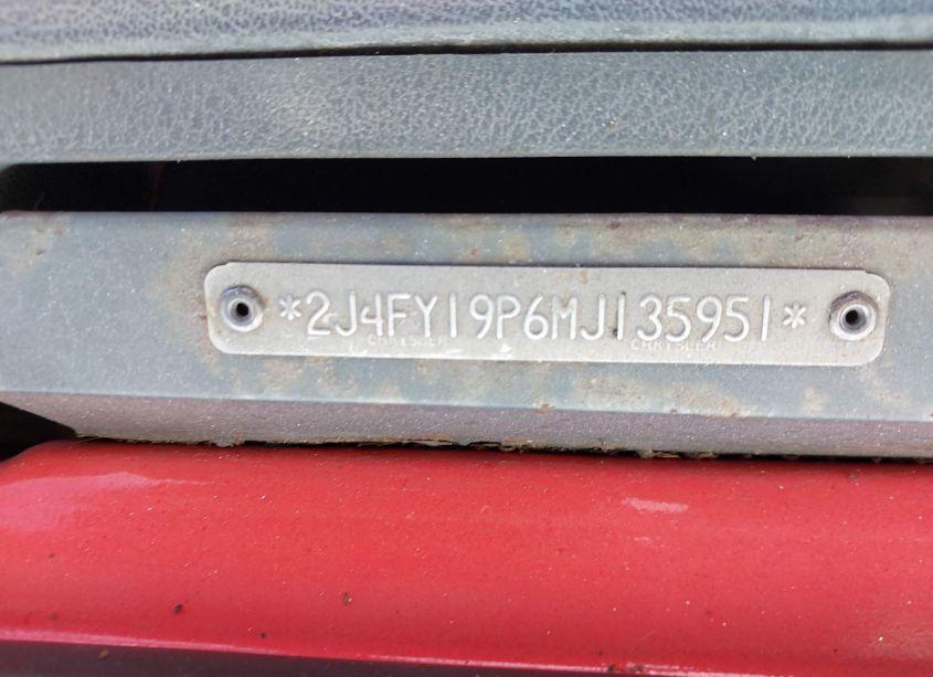 Photo 9 of 1991 Jeep Wrangler / YJ S (VIN 2J4FY19P6MJ135951)