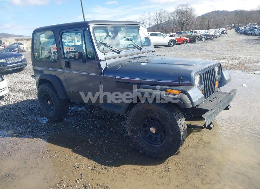 1991 Jeep Wrangler / YJ S (VIN 2J4FY19P9MJ133921) main photo