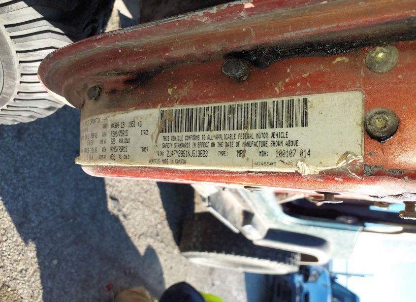 Photo 9 of 1992 Jeep Wrangler / YJ SAHARA (VIN 2J4FY49S5NJ554557)