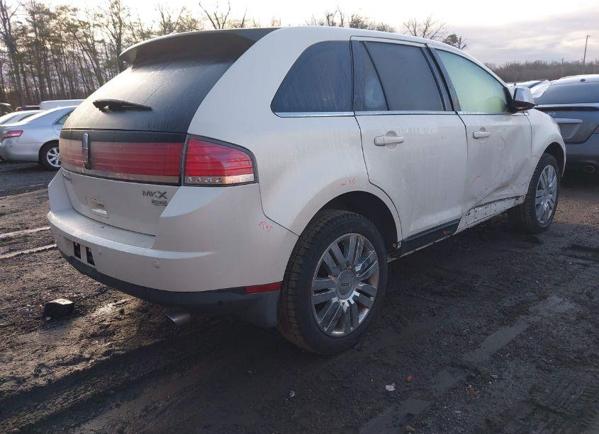 Photo 4 of 2008 Lincoln Mkx (VIN 2LMDU88C28BJ09654)