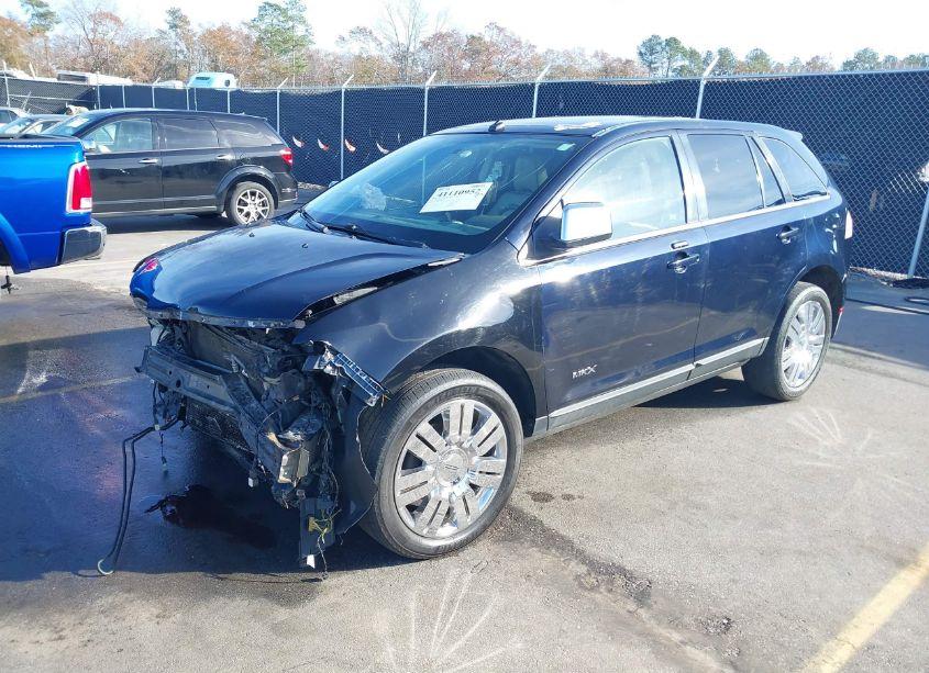 Photo 2 of 2008 Lincoln Mkx (VIN 2LMDU88C38BJ17438)