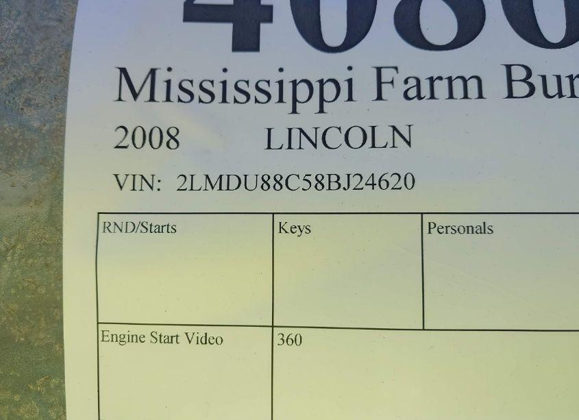 Photo 9 of 2008 Lincoln Mkx (VIN 2LMDU88C58BJ24620)