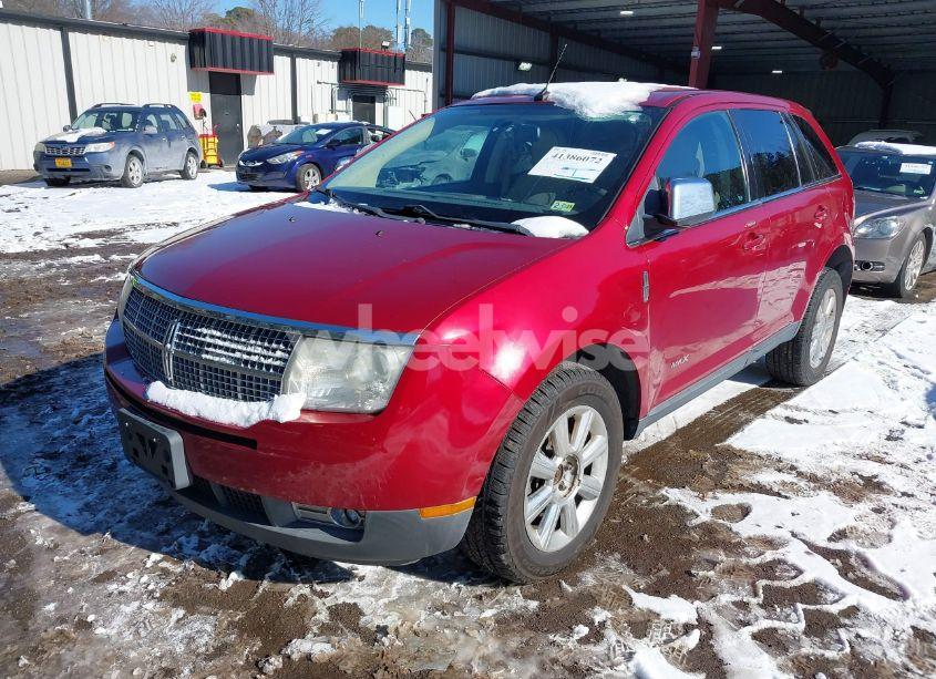 Photo 2 of 2008 Lincoln Mkx (VIN 2LMDU88C68BJ34377)