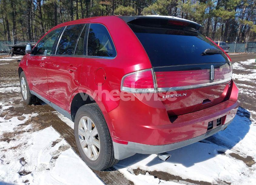 Photo 3 of 2008 Lincoln Mkx (VIN 2LMDU88C68BJ34377)