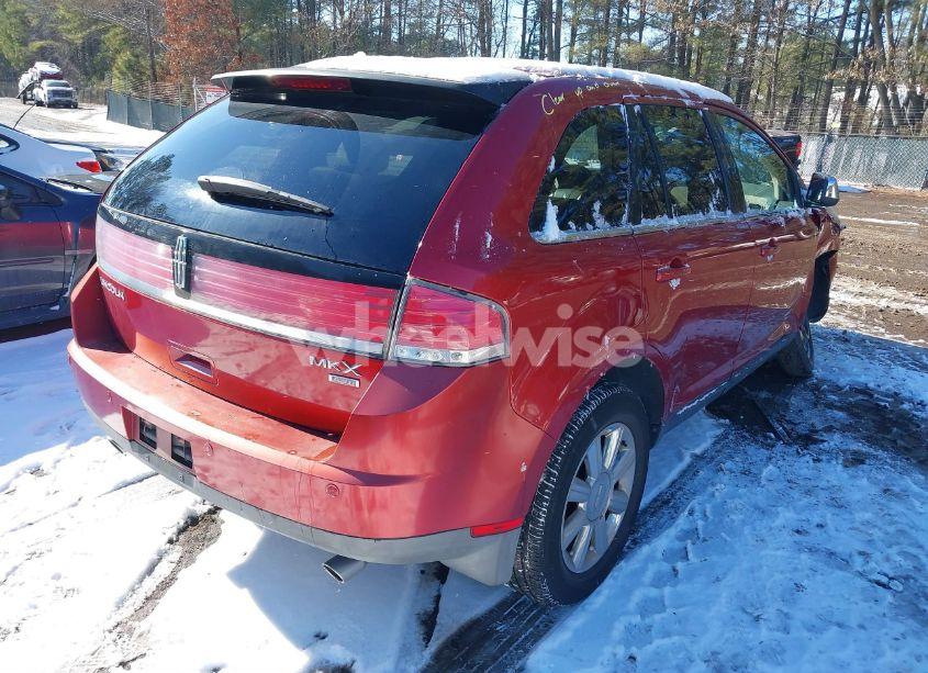 Photo 4 of 2008 Lincoln Mkx (VIN 2LMDU88C68BJ34377)