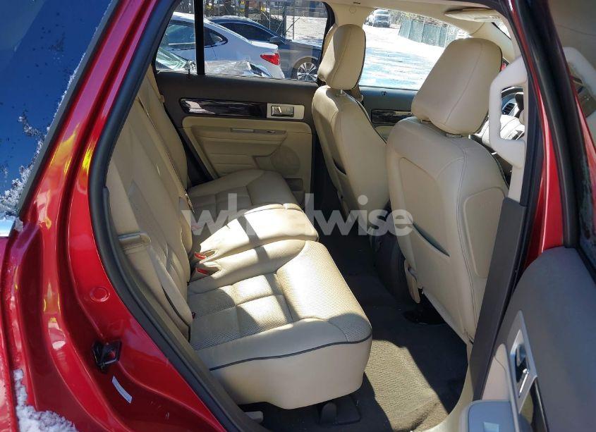 Photo 8 of 2008 Lincoln Mkx (VIN 2LMDU88C68BJ34377)