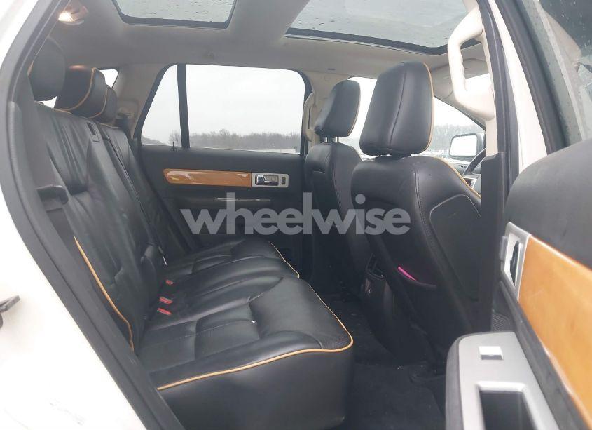 Photo 8 of 2008 Lincoln Mkx (VIN 2LMDU88CX8BJ26296)