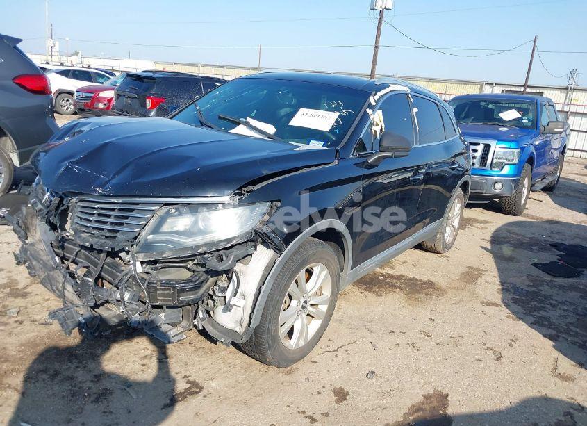 Photo 2 of 2017 Lincoln Mkx PREMIERE (VIN 2LMPJ6JR2HBL37260)