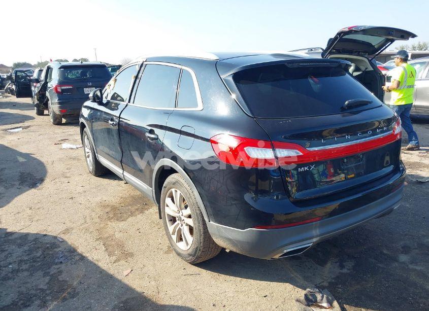 Photo 3 of 2017 Lincoln Mkx PREMIERE (VIN 2LMPJ6JR2HBL37260)