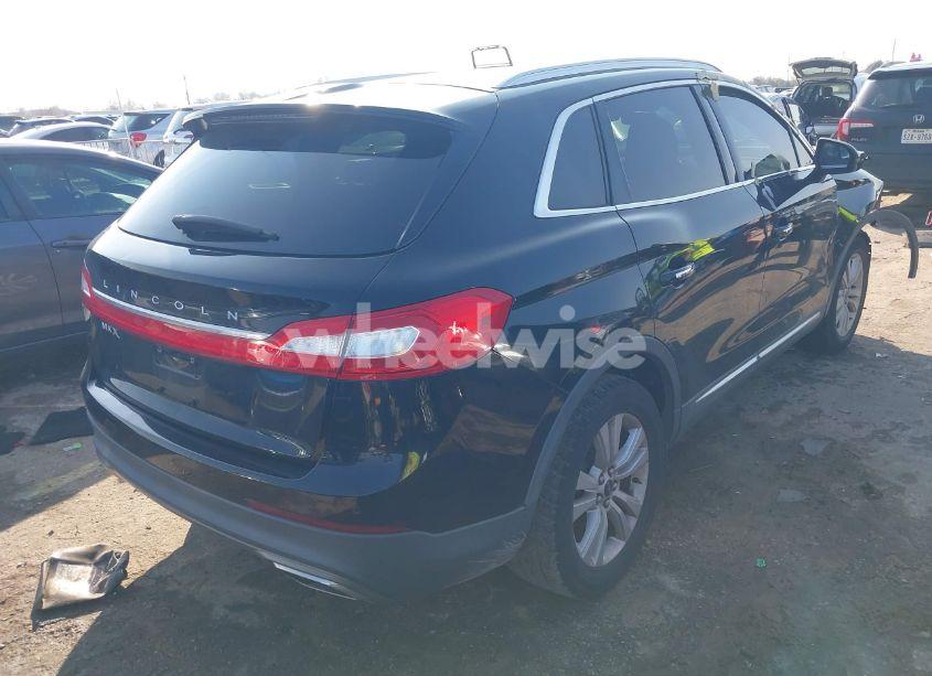 Photo 4 of 2017 Lincoln Mkx PREMIERE (VIN 2LMPJ6JR2HBL37260)