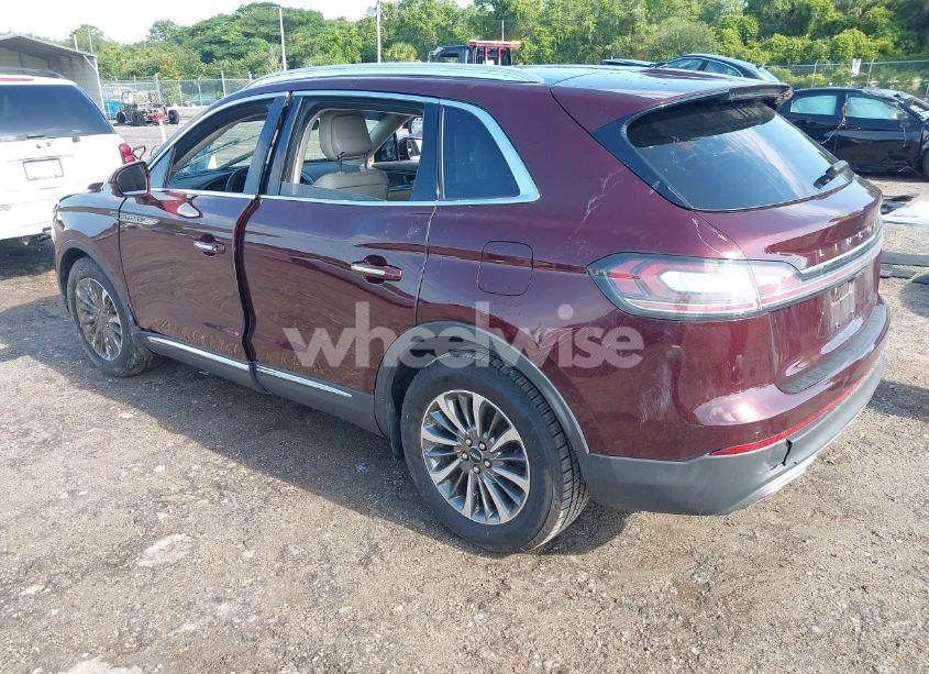 Photo 3 of 2020 Lincoln Nautilus RESERVE (VIN 2LMPJ6K94LBL29717)