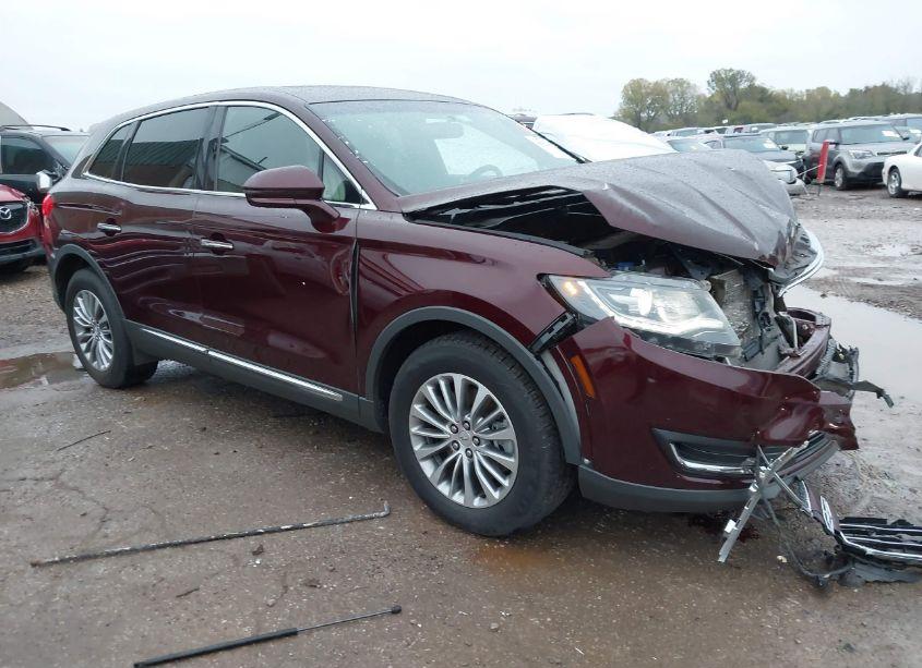 2017 Lincoln Mkx SELECT (VIN 2LMPJ6KP4HBL19176) main photo
