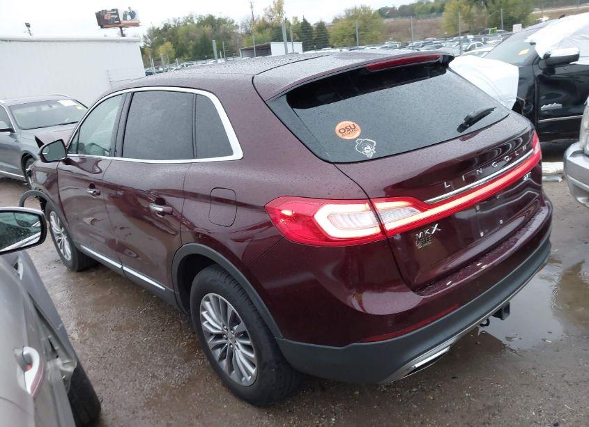 Photo 3 of 2017 Lincoln Mkx SELECT (VIN 2LMPJ6KP4HBL19176)