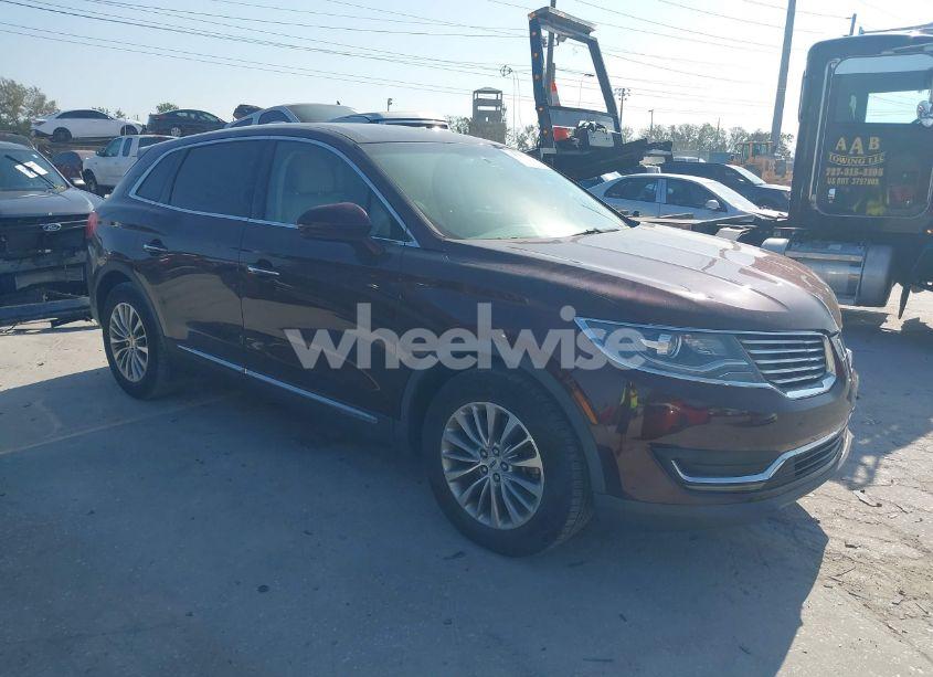2017 Lincoln Mkx SELECT (VIN 2LMPJ6KP4HBL37256) main photo