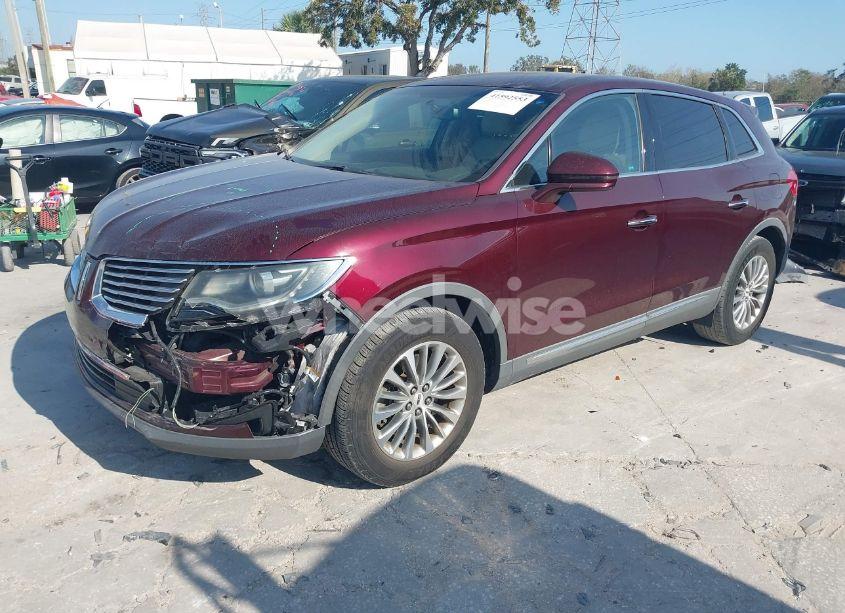 Photo 2 of 2017 Lincoln Mkx SELECT (VIN 2LMPJ6KP4HBL37256)