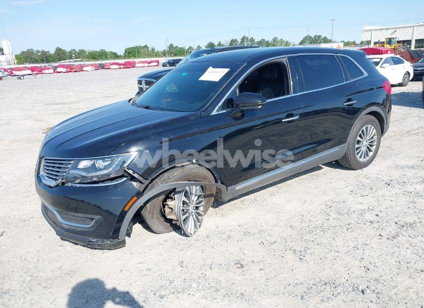 Photo 2 of 2017 Lincoln Mkx SELECT (VIN 2LMPJ6KR6HBL50835)