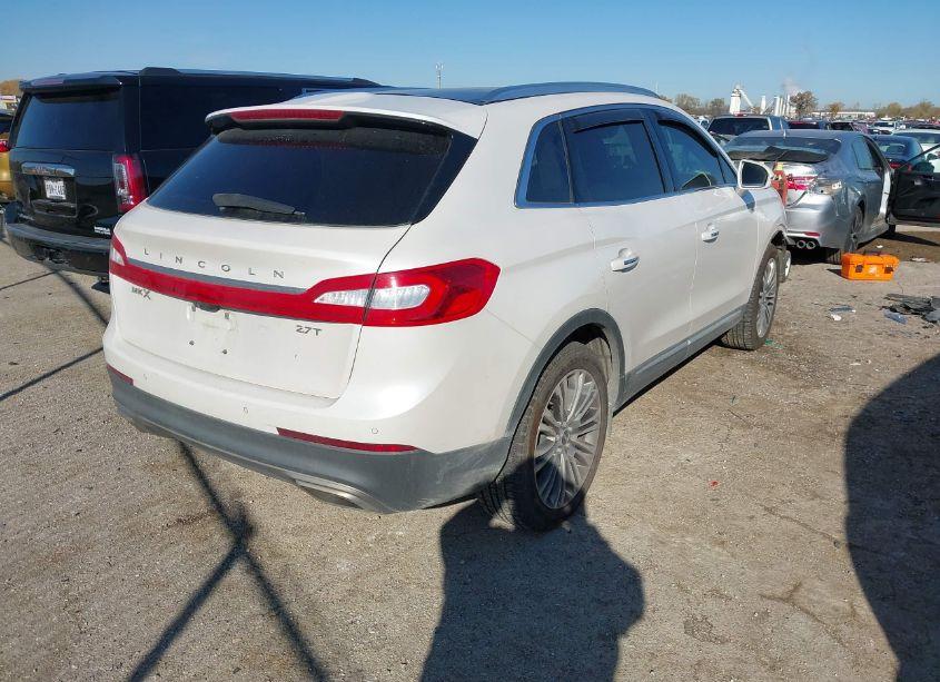 Photo 4 of 2017 Lincoln Mkx RESERVE (VIN 2LMPJ6LP3HBL50143)