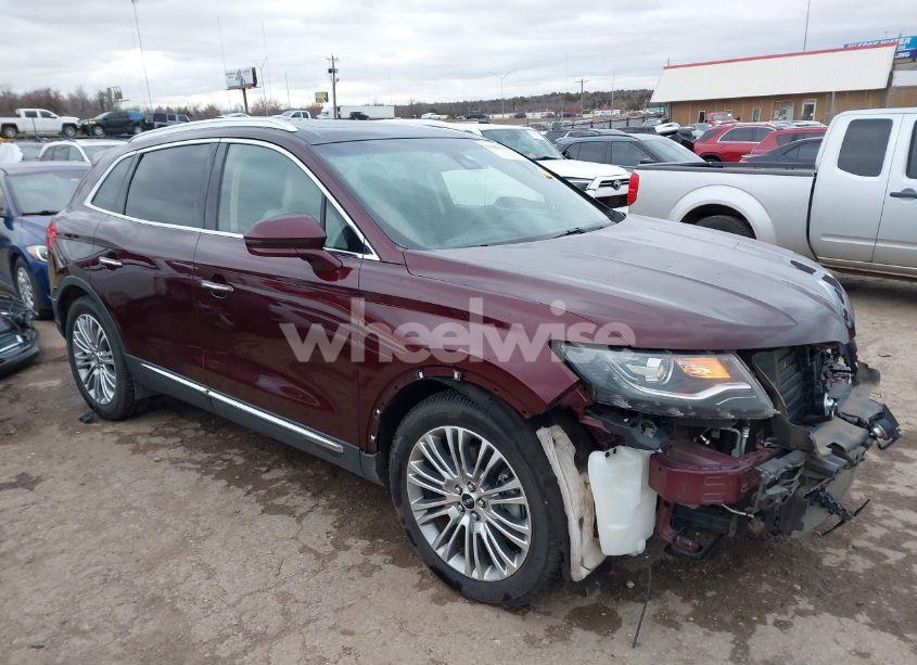 2017 Lincoln Mkx RESERVE (VIN 2LMPJ6LR1HBL43659) main photo
