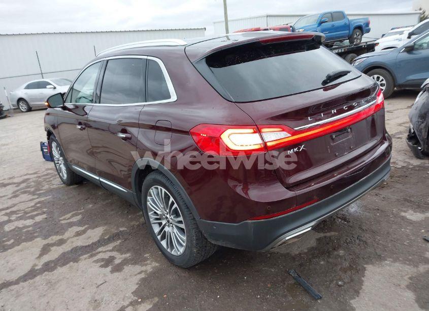 Photo 3 of 2017 Lincoln Mkx RESERVE (VIN 2LMPJ6LR1HBL43659)
