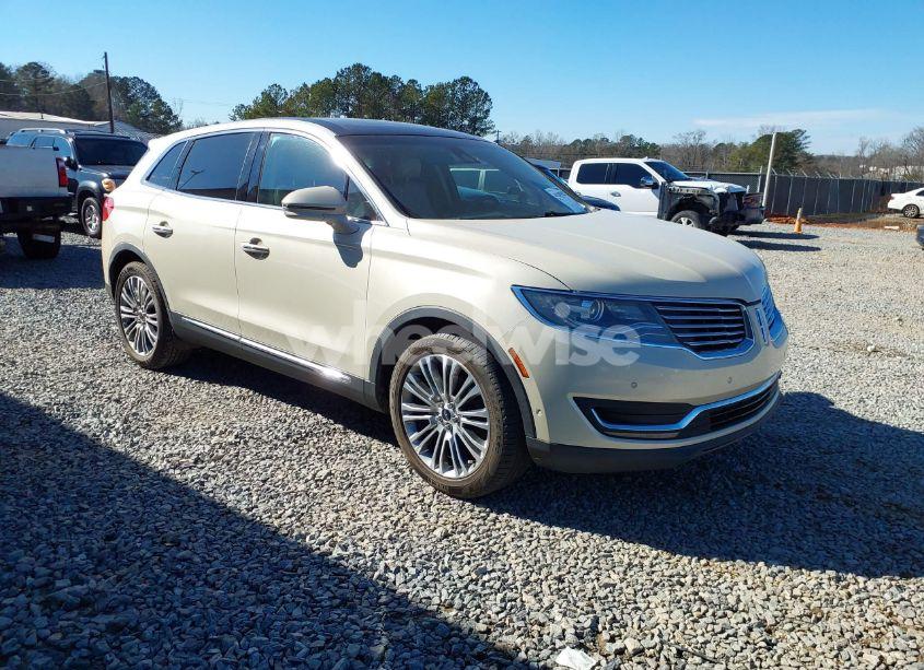 2016 Lincoln Mkx RESERVE (VIN 2LMPJ6LR5GBL59233) main photo