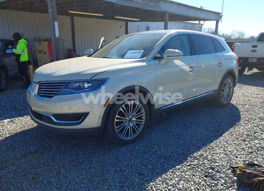 Photo 2 of 2016 Lincoln Mkx RESERVE (VIN 2LMPJ6LR5GBL59233)